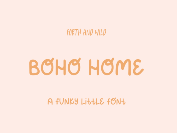 Boho Home: Bold, Handwritten Style for Creative Expression