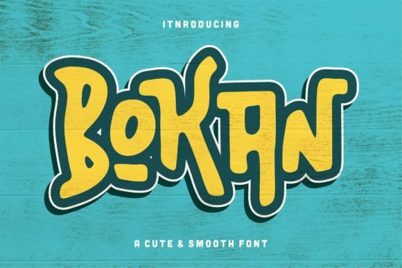 Bokan: A Playful Font for Creative Projects