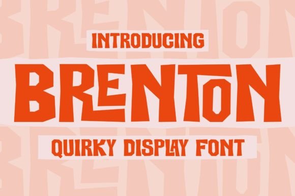 Brenton: A Versatile Display Font for Modern Design