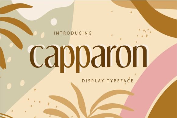 Capparon: Playful Handmade Font for Creative Expression