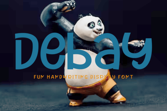 Debay: A Versatile and Stylish Display Font for Modern Design