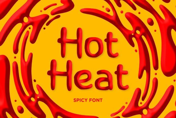 Hot Heat: The Spiciest Font for a Dripping, Daring Design