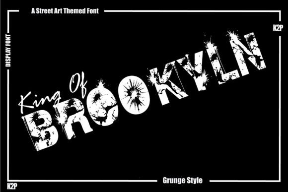 King of Brooklyn: A Bold Display Font for Dynamic Design