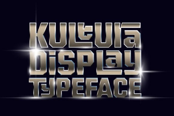 Kultura: A Bold Font for Nostalgic and Modern Expression