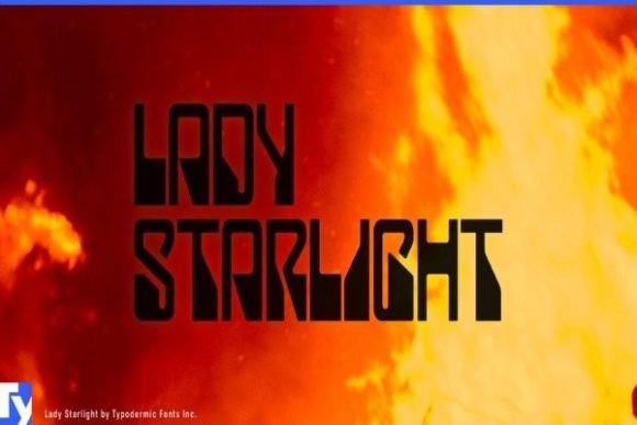 Lady Starlight: A Bold Font for Creative Expression