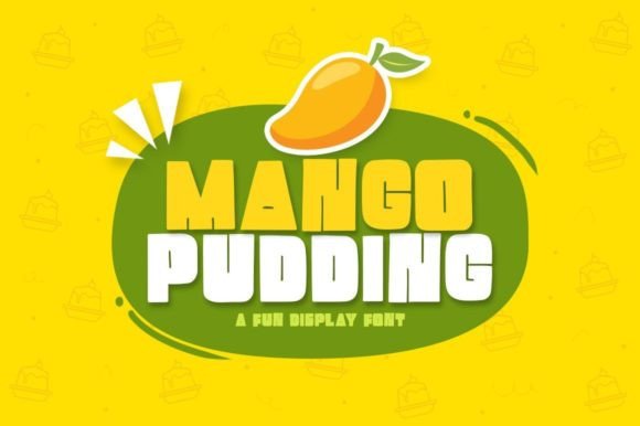 Mango Pudding: A Playful Font for Creative Projects