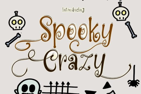 Spooky Crazy: A Playful Font with Real Creative Potential