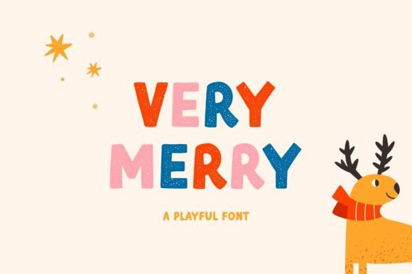 Very Merry: A Playful and Stylish Font for Diverse Design Needs